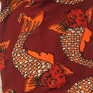 Lularoe OS Koi Fish Leggings